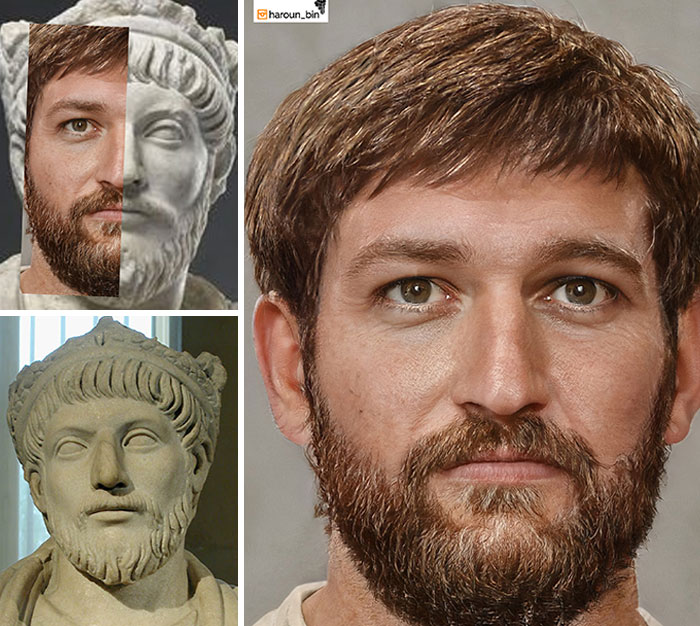 Julián el Apóstata emperadores romanos Photoshop